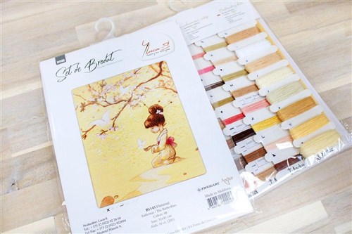 The Butterflies Cross Stitch Kit