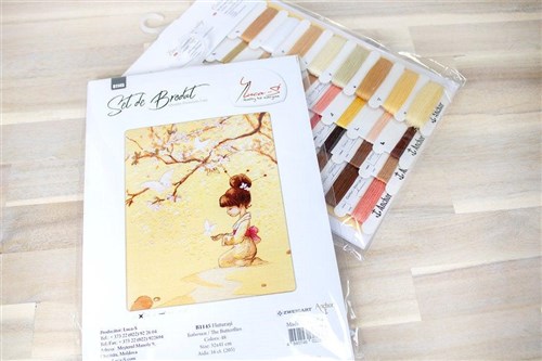 The Butterflies Cross Stitch Kit