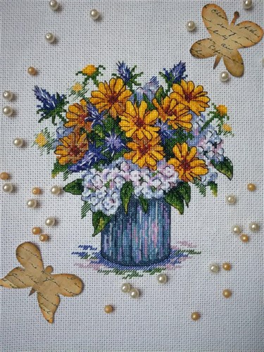 Aroma Melody Cross Stitch Kit