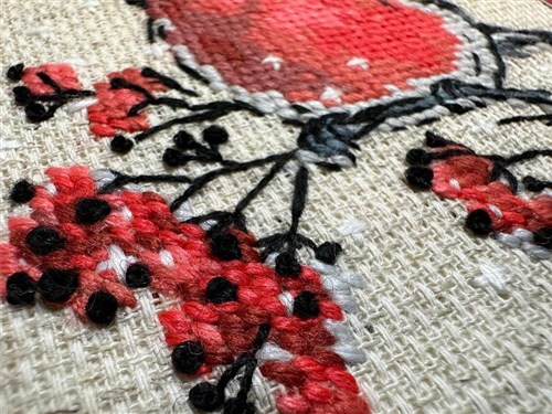 Winter Guest Cross Stitch Kit