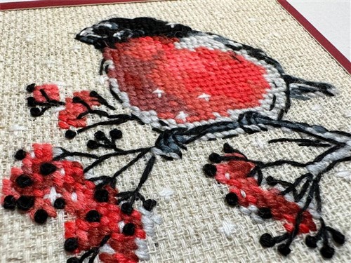Winter Guest Cross Stitch Kit