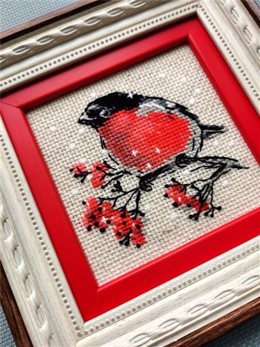 Winter Guest Cross Stitch Kit