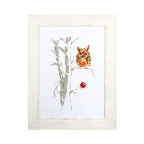 Waiting For A Holiday Cross Stitch Kit