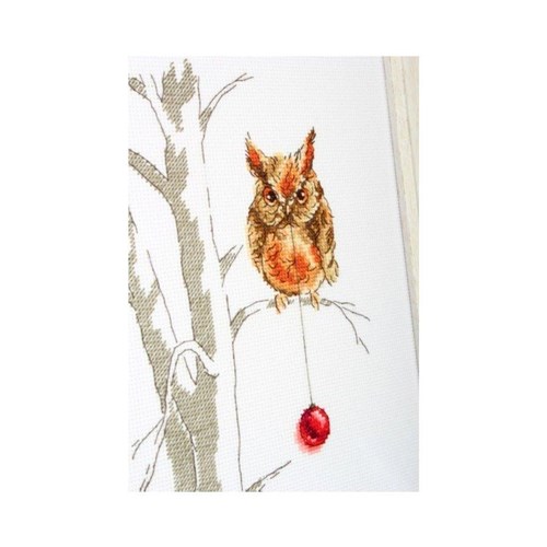 Waiting For A Holiday Cross Stitch Kit