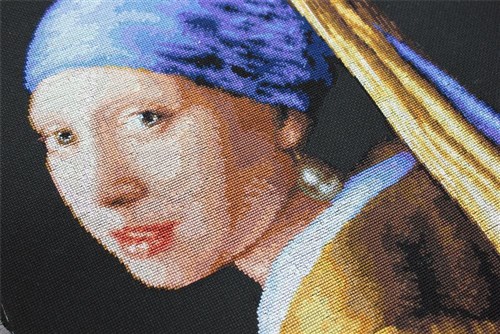 Girl With A Pearl Earring Cross Stitch Kit