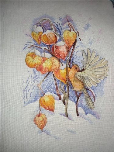 Flying Bird Cross Stitch Kit