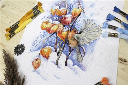 Flying Bird Cross Stitch Kit