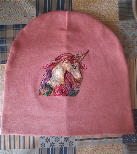 Unicorn Cross Stitch On Clothes Kit