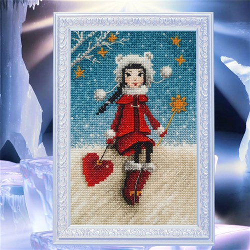 Snow Tenderness Cross Stitch Kit