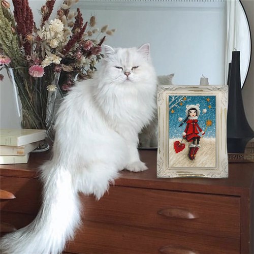 Snow Tenderness Cross Stitch Kit