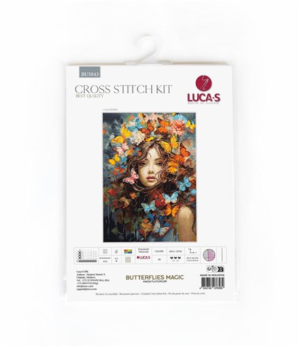 Butterflies Magic Cross Stitch Kit