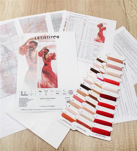 The Dance Of Spain Cross Stitch Kit