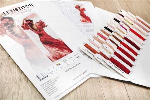 The Dance Of Spain Cross Stitch Kit