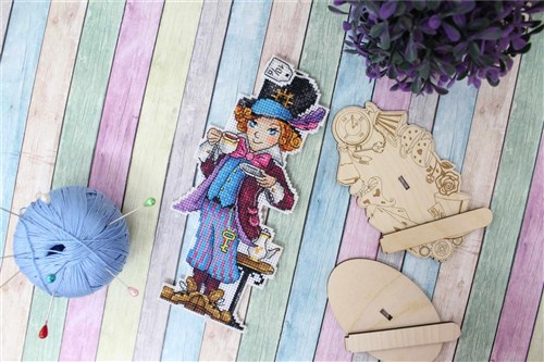 Mad Hatter Plastic Canvas Cross Stitch Kit