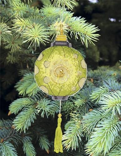 Colorful Lanterns Plastic Canvas Cross Stitch Kit