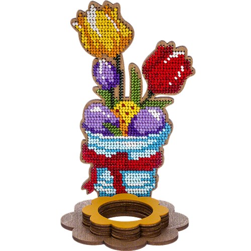 Beadwork Embroidery On Wood