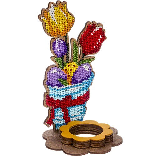 Beadwork Embroidery On Wood
