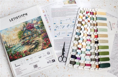 Sunrise By The Sea Cross Stitch Kit