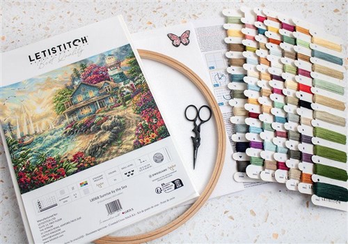 Sunrise By The Sea Cross Stitch Kit