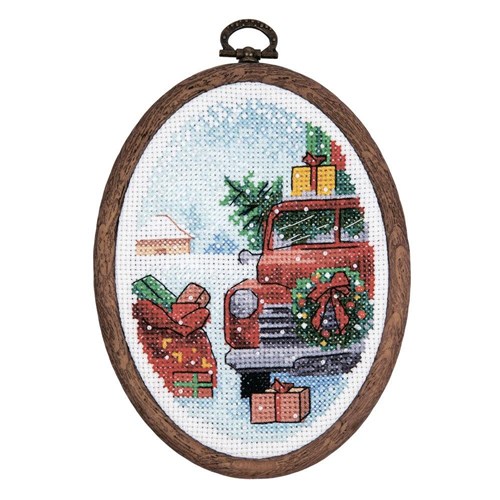 Preparing For The Holidays Cross Stitch Kit