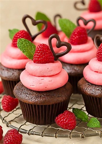 Strawberry Muffins Diamond Painting Kit