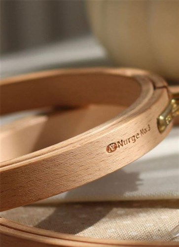 16mm Screwed Wooden Embroidery Hoop Nurge