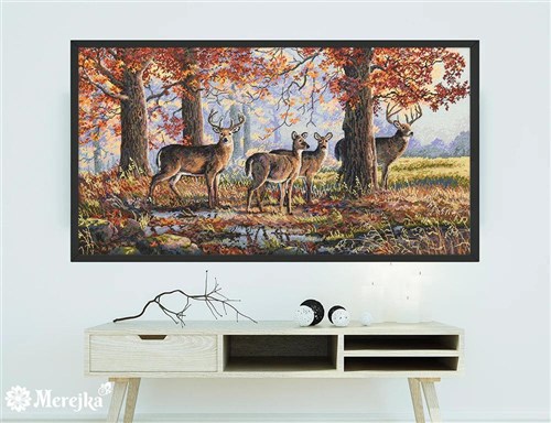 Under The Oaks Cross Stitch Kit