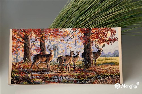 Under The Oaks Cross Stitch Kit