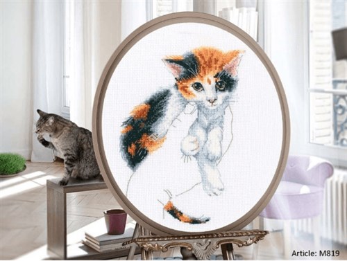 Warmth In Palms Cross Stitch Kit
