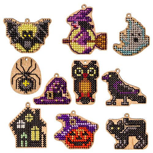 Halloween Blanks For Embroidery On Wood