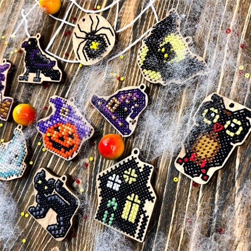 Halloween Blanks For Embroidery On Wood