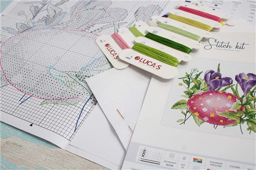 Easter Egg Cross-Stitch Kit