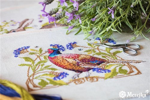 The Pheasant Cross Stitch Kit