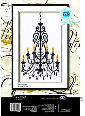 Luxurious Chandelier Cross Stitch Kit