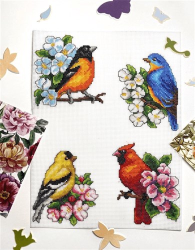 Birds Cross Stitch Kit