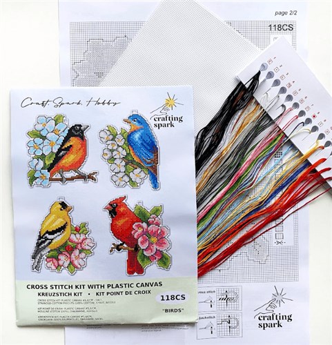 Birds Cross Stitch Kit