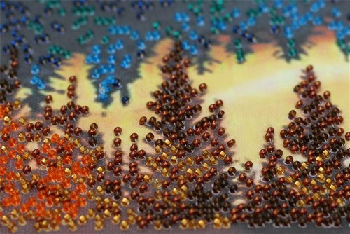 At A Lake - Bead Embroidery Kit