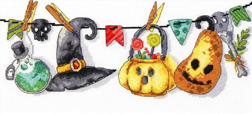 Halloween Cross Stitch Kit