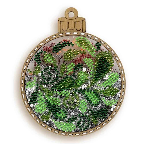 Beadwork Christmas Ornament Kit