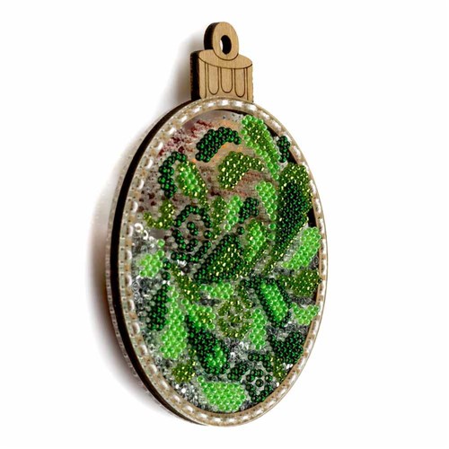Beadwork Christmas Ornament Kit