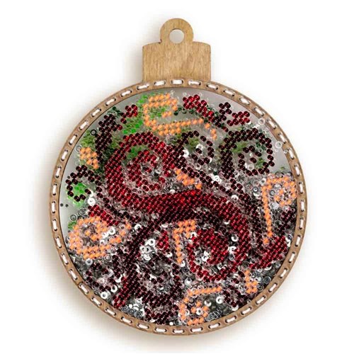 Beadwork Christmas Ornament Kit