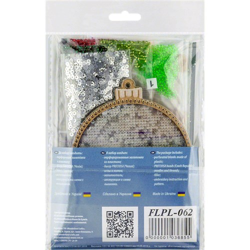 Beadwork Christmas Ornament Kit
