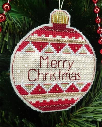 Christmas Ornament Cross Stitch Kit