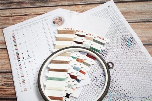 The Labrador Cross Stitch Kit