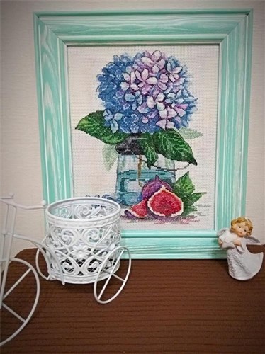 Hydrangea Cross Stitch Kit