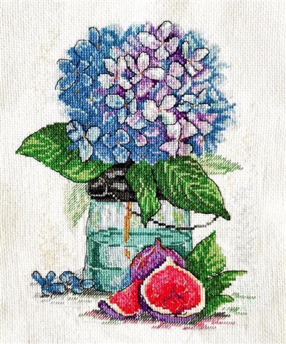 Hydrangea Cross Stitch Kit