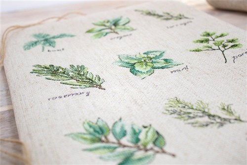 Spices And Herbs Cross Stitch Kit
