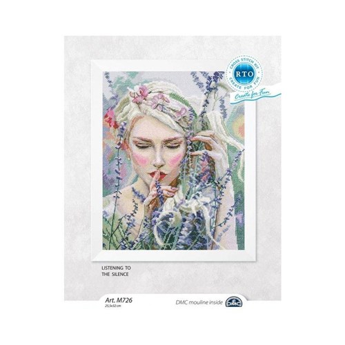 Listening To The Silence Cross Stitch Kit