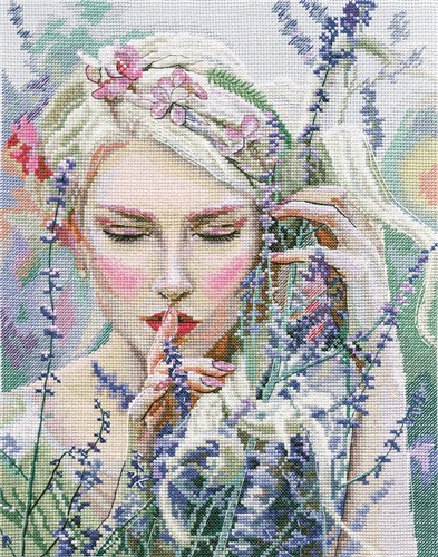 Listening To The Silence Cross Stitch Kit