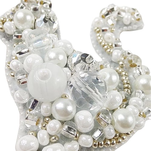 Cat Beadwork Brooch Kit